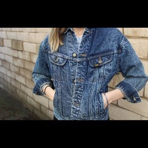 Lee’s Vintage Dark wash denim jacket